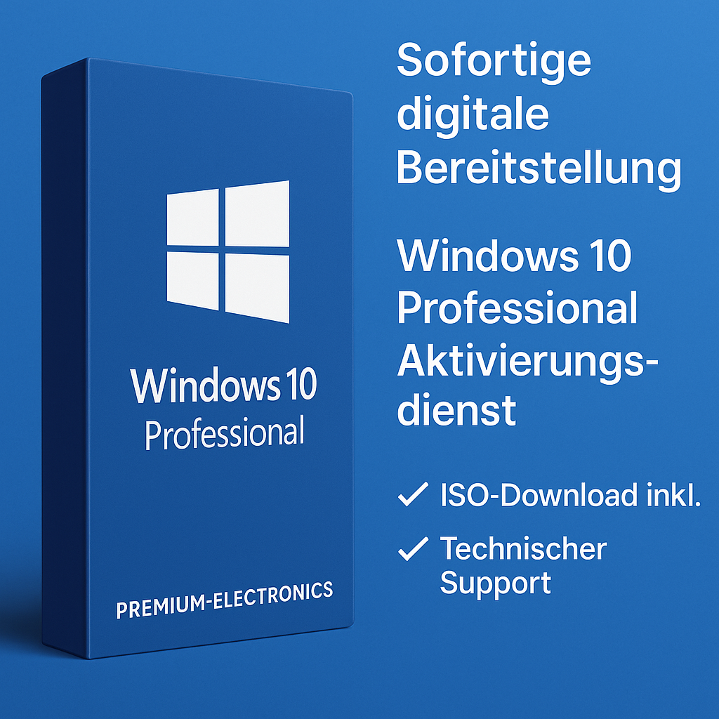 Windows 10 Pro Features Übersicht – Betriebssystem PE Premium-Electronics.eu Details