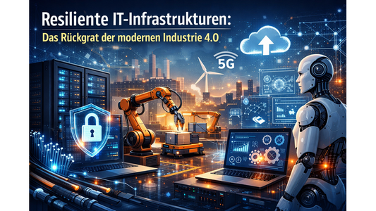 Resiliente IT-Infrastrukturen: Das Rückgrat der modernen Industrie 4.0