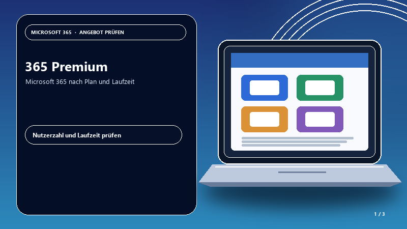 365 Premium — Produktübersicht