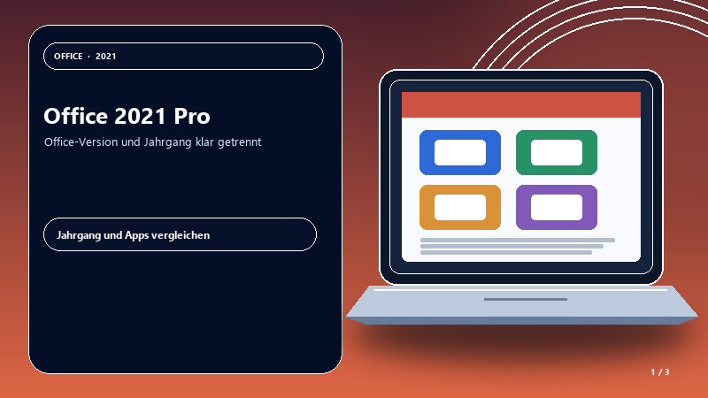 Office 2021 Pro — Produktübersicht