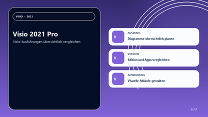 Visio 2021 Pro — Auswahlhilfe