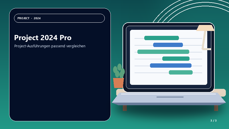 Project 2024 Pro — Anwendungsszene