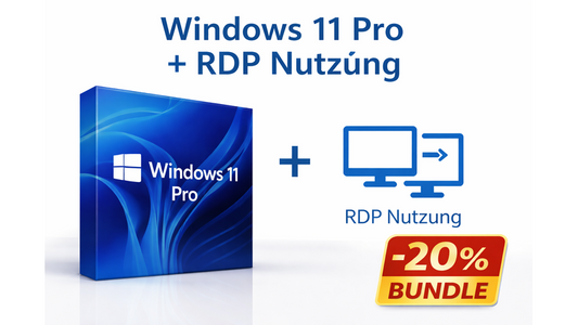 Windows 11 Pro + RDP Nutzung – Bundle von PE Premium-Electronics.EU kaufen | PE Digital Networks