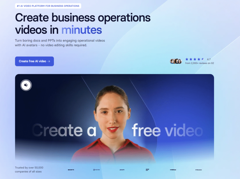 Synthesia Video KI Features Übersicht – KI-Software PE Digital Networks Details