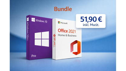 Windows 10 Pro + Office 2021 Home & Business – Bundle von PE Premium-Electronics.EU kaufen | PE Digital Networks