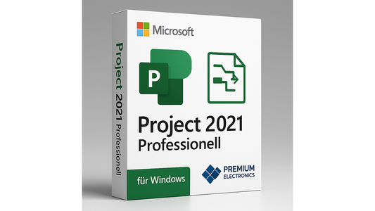 Microsoft Project 2021 Professional – Datenanalyse-Software von PE Premium-Electronics.eu kaufen | PE Digital Networks