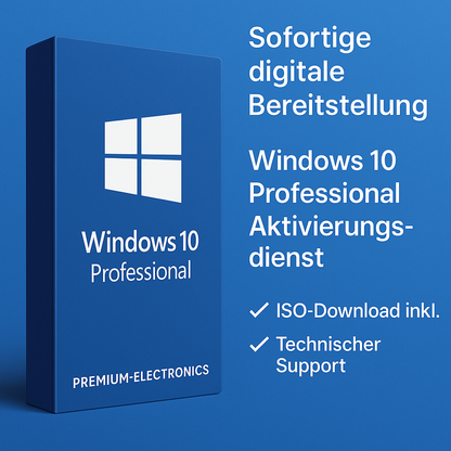 Windows 10 Pro Features Übersicht – Betriebssystem PE Premium-Electronics.eu Details