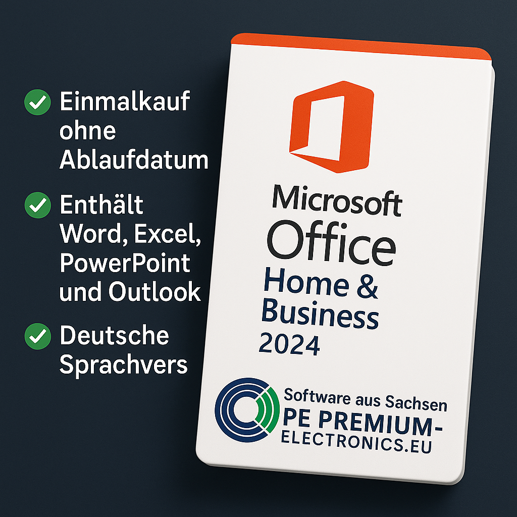 Microsoft Office 2024 Home & Business Features Übersicht – Office Suite PE Premium-Electronics.eu Details