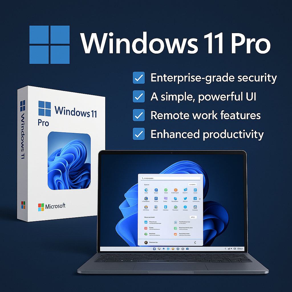 Windows 11 Pro Features Übersicht – Betriebssystem PE Premium-Electronics.eu Details