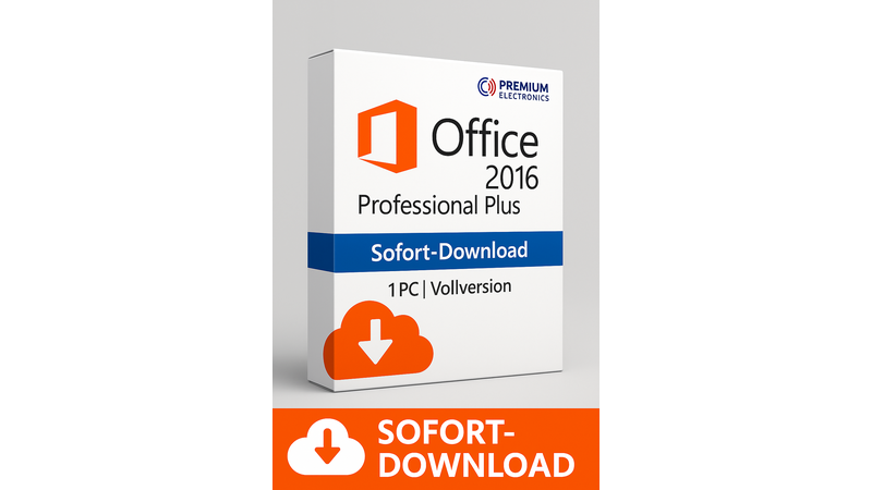 Microsoft Office 2016 Professional Plus – Office Suite von PE Premium-Electronics.eu kaufen | PE Digital Networks