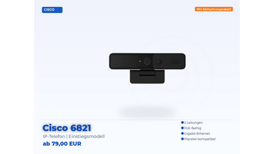 Cisco 6821 – IP-Telefon kaufen oder mieten