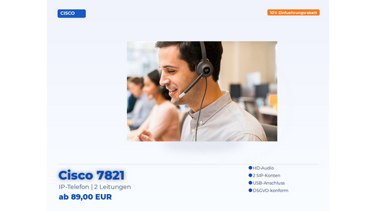Cisco 7821 – Cisco IP-Telefon