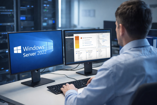 Windows Server 2022 + 5 User CAL Benutzeroberfläche – Bundle Dashboard Screenshot