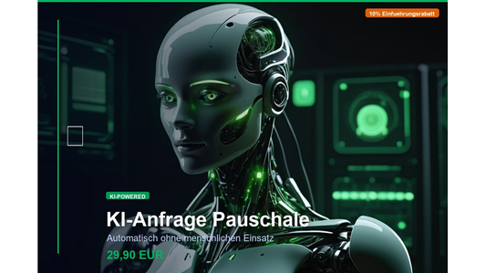 KI-Anfrage Pauschale - Automatisch ohne menschlichen Einsatz