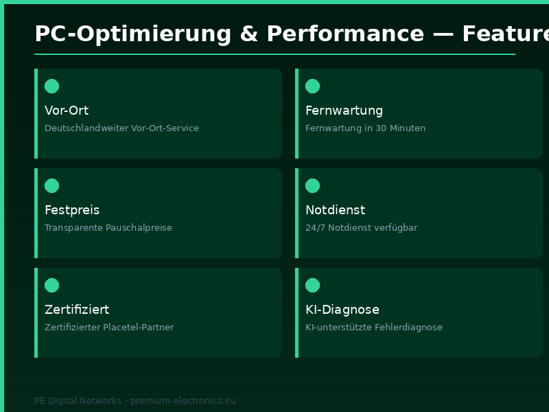 PC-Optimierung & Performance-Service (Digitale Dienstleistung) - Features