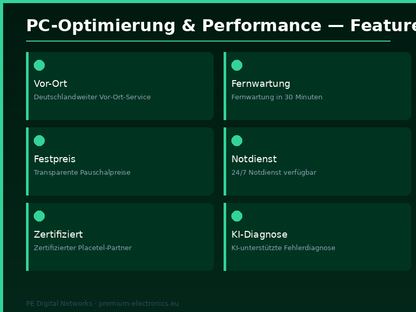 PC-Optimierung & Performance-Service (Digitale Dienstleistung) - Features