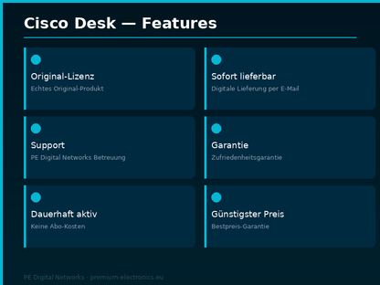 Cisco Desk – Webex All-in-One Video-Collaboration - Features