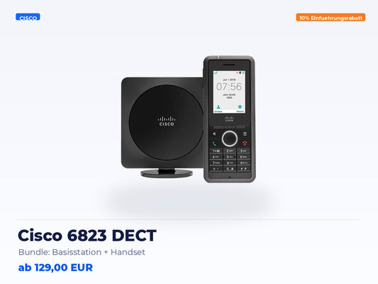 Cisco 6823 DECT – Bundle: Basisstation + Handset