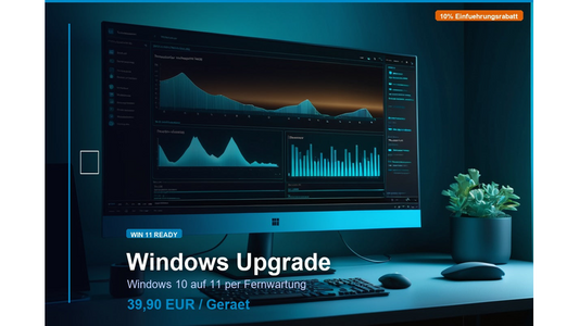 Windows Upgrade - Windows 10 auf 11 per Fernwartung