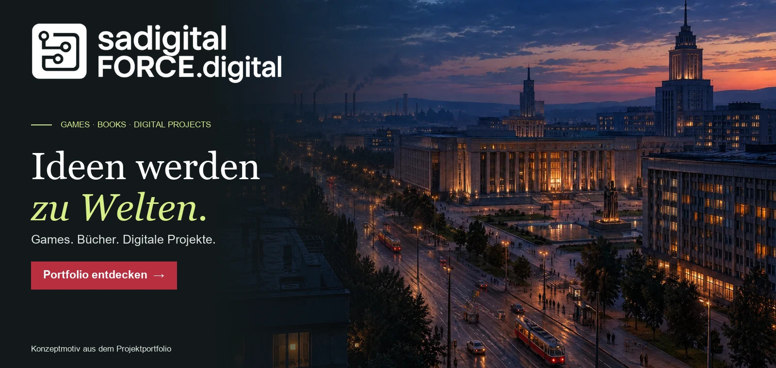sadigitalFORCE.digital – Games, Bücher &amp; digitale Projekte