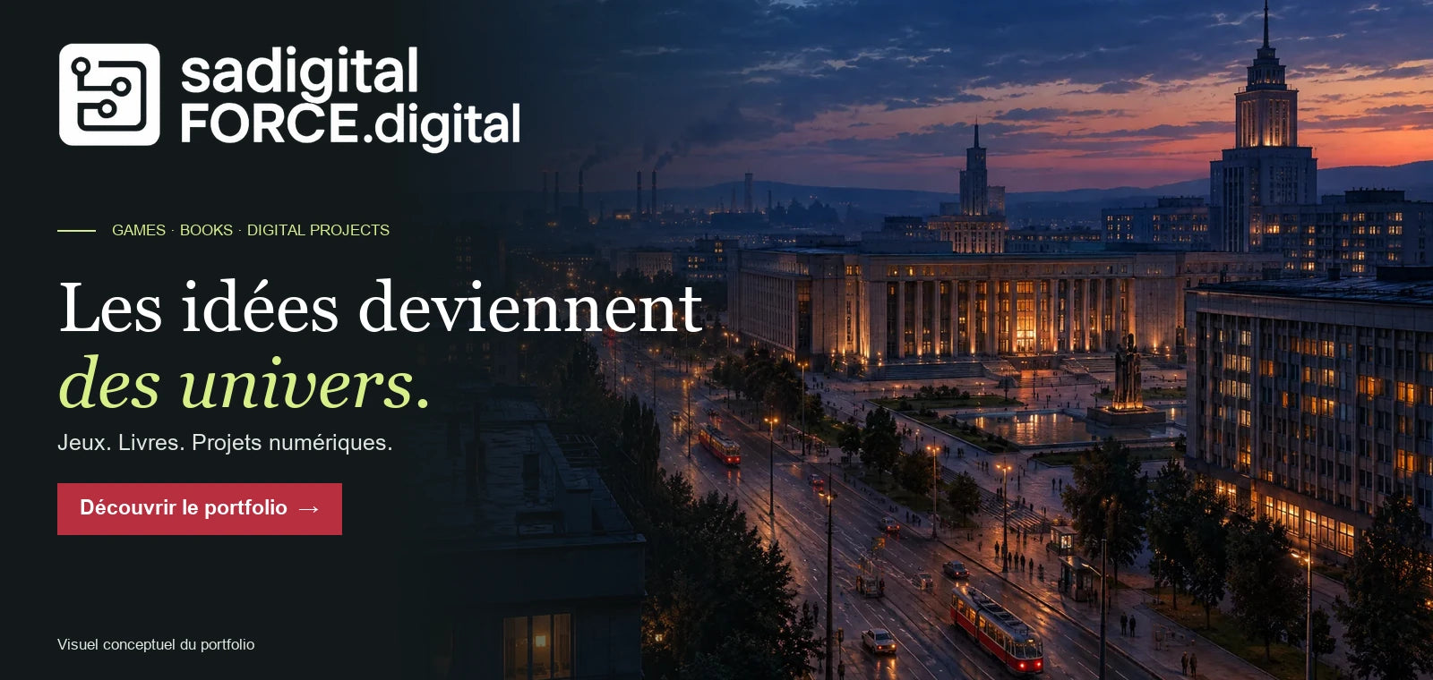 sadigitalFORCE.digital – Jeux, livres &amp; projets numériques