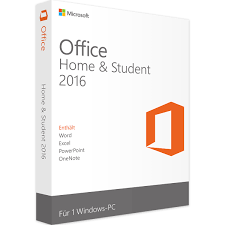 MS Office 2016 Home &amp; Student Retail (Aktivierung: setup.office.com)