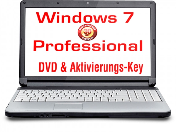 Windows 7 Professional OEM 64 Bit DVD+Aktivierungscode